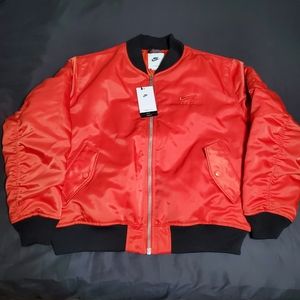Nike bomber jacket big swoosh
